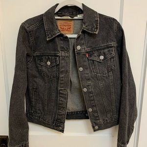 Levi's® The Trucker Denim Jacket in Black